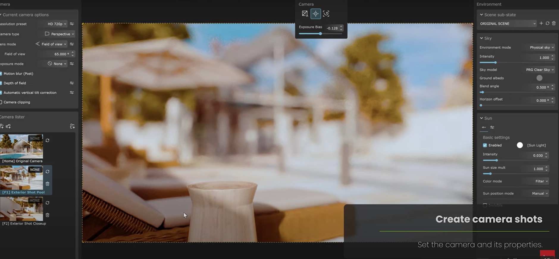Camera Animation - Interiofy LTD