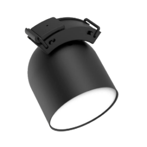 Semicircular spotlight