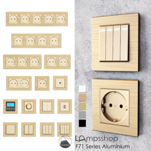 Aluminium Panel Switch