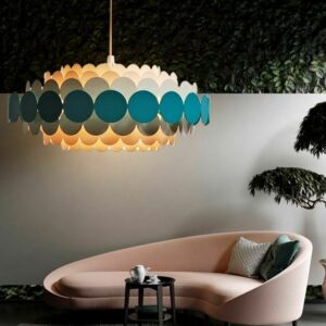 Bright chandelier