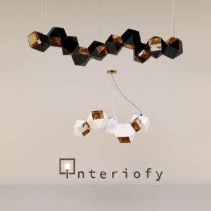 Chandelier Wells Black