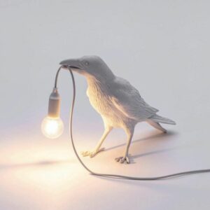 crow lamp