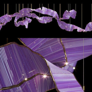 Light composition Vargov Design - Ribbon