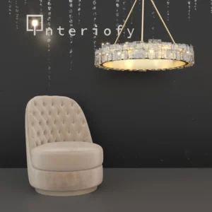 Nacre chandelier