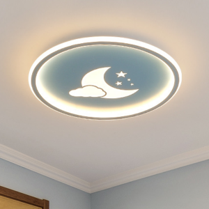 Moon kid ceiling chandelier