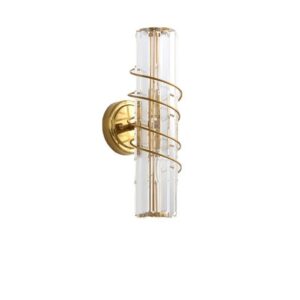 Spiral wall lamp
