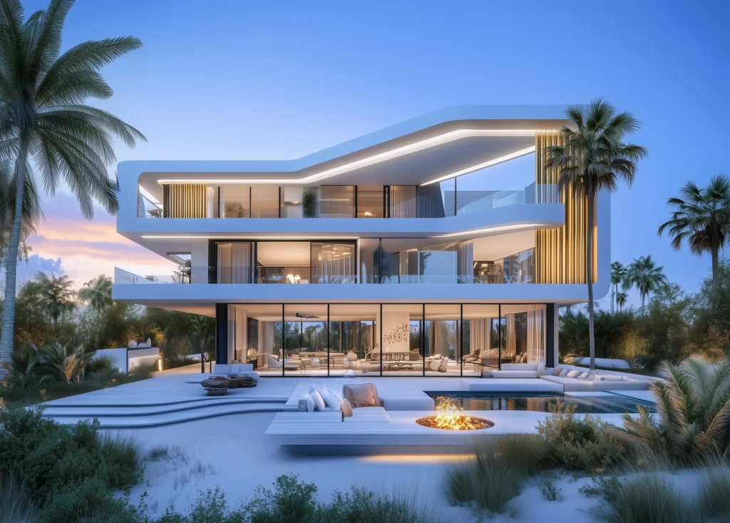 Design of facades and landscapes